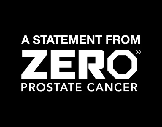 A Statement From Zero Prostate Cancer
